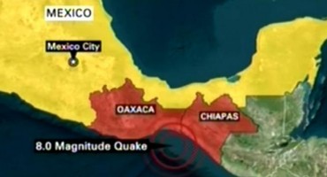 Potres magnitude 8,1  je pogodio južnu obalu Meksika