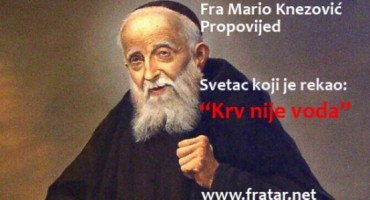 Sveti Leopold Mandić, fra Mario Knezović