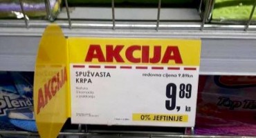 Tko je ovdje lud?! U trgovini oglasili akciju, a sniženje nula posto!