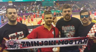 Navijači iz Mostara uz Hrvatsku na Europskom prvenstvu
