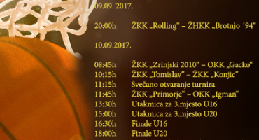 ŽKK Zrinjski 2010 : Za vikend u Mostaru Ladies Cup 2017