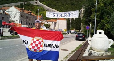 Marijo Soldo 12. na Ston Wall Marathonu