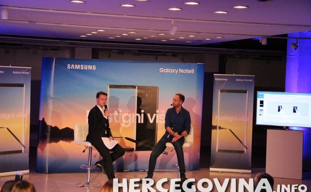 Mostar: Samsung predstavio Galaxy Note8 u  Bosni i Hercegovini