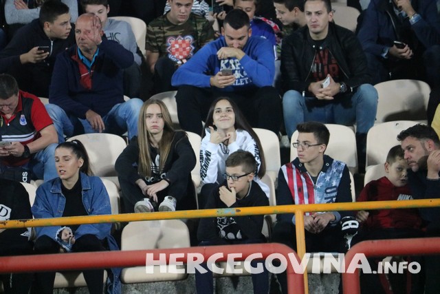 HŠK Zrinjski: Pogledajte kako je bilo na tribinama na utakmici protiv Sarajeva