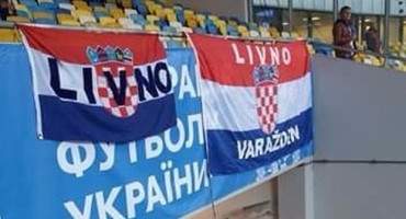 Navijači iz Livna uz Hrvatsku u Kijevu