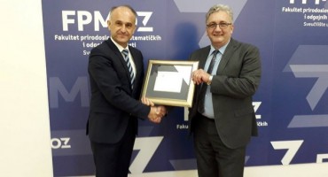 FPMOZ: Učiteljski fakultet iz Zagreba dodijelio zahvalnicu dekanu Vasilju