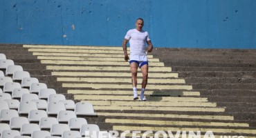 HŠK Zrinjski: Tonći Kukoč individualno trenira na stadionu
