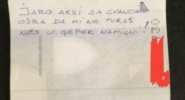  'Jaro aksi za cvanciku ojra...namigni'