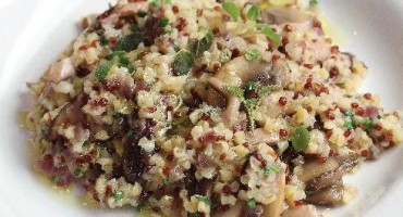 rižoto od gljiva, recept