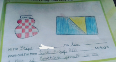 Herceg Bosna, zastava