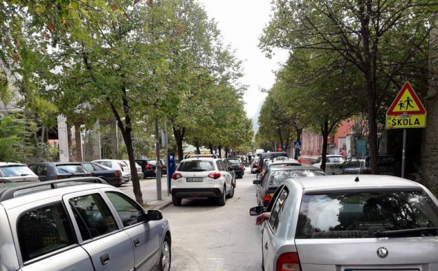 Mostar, prometni kolaps