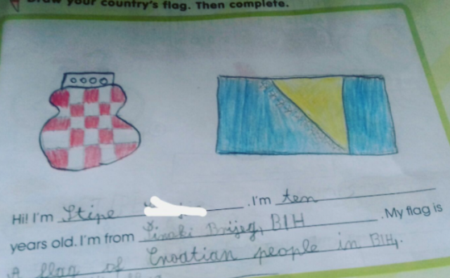 Dječak iz Širokog Brijega: Moja zastava je zastava Herceg-Bosne!