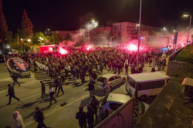 TORCIDIN MIMOHOD ZA VUKOVAR Deset tisuća Splićana odalo počast Gradu heroju