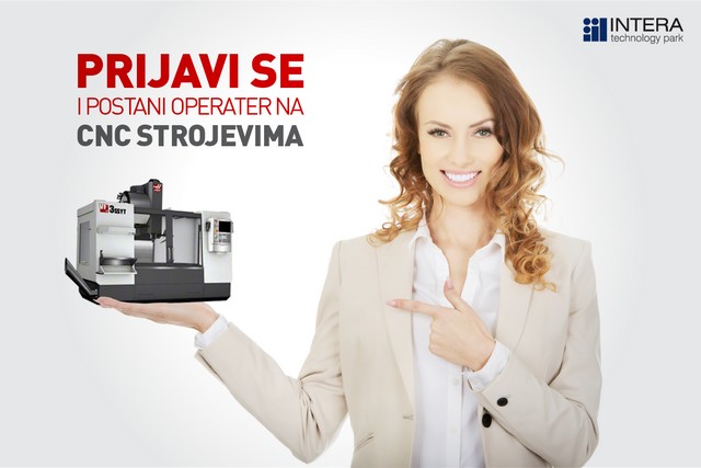 Postani konkurentan na tržištu rada, prijavi se na obuku CNC operatera