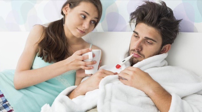 Znate ono kad muškarac 'umire' s temperaturom 37? Ne rugajte se, pročitajte ovo....