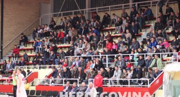 HKK Zrinjski: Pogledajte kako je bilo u dvorani na utakmici protiv Ohrida