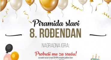 Mostar: Piramida shopping centar proslavlja svoj 8. rođendan