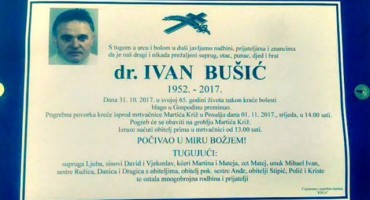 Preminuo dr. Ivan Bušić, poznati hercegovački ginekolog