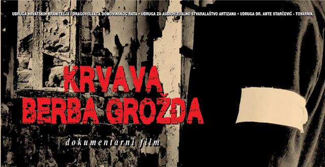 Potresni film 'Krvava berba grožđa' stiže u Dalmaciju