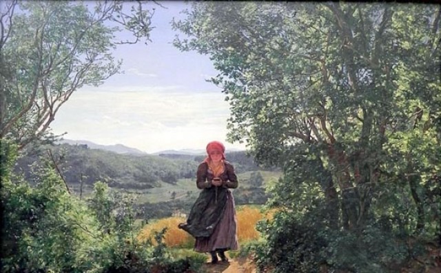 Slika djevojke koja u ruci 'drži mobitel' iz 1860. godine podsjetila na stari nerazjašnjeni misterij