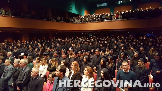 FPMOZ: U Mostaru održana svečana promocija diplomiranih studenata