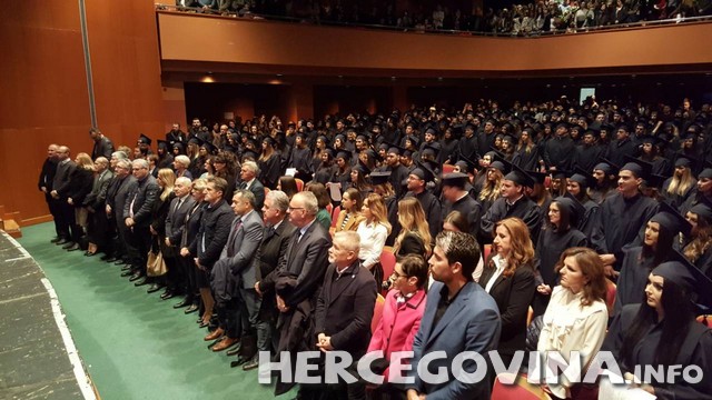 FPMOZ: U Mostaru održana svečana promocija diplomiranih studenata