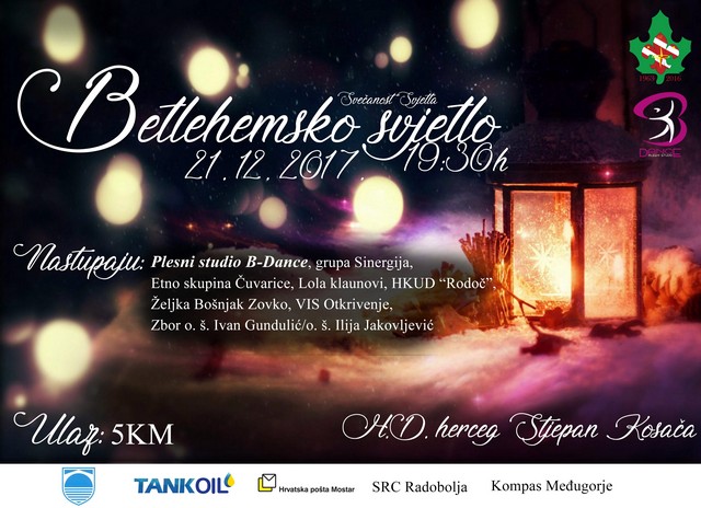 Tradicionalna manifestacija „Betlehemsko svjetlo“ i ove godine u Mostaru