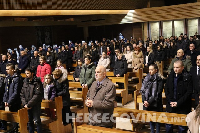 U Mostaru  služena sveta misa za poginule studente Antoniju, Tenu, Vjekoslava i Domagoja