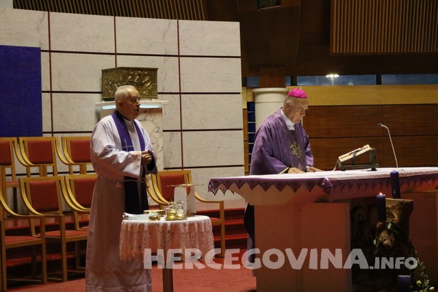 U Mostaru  služena sveta misa za poginule studente Antoniju, Tenu, Vjekoslava i Domagoja