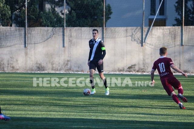 HŠK Zrinjski: Poraz juniora od FK Sarajevo 1:2