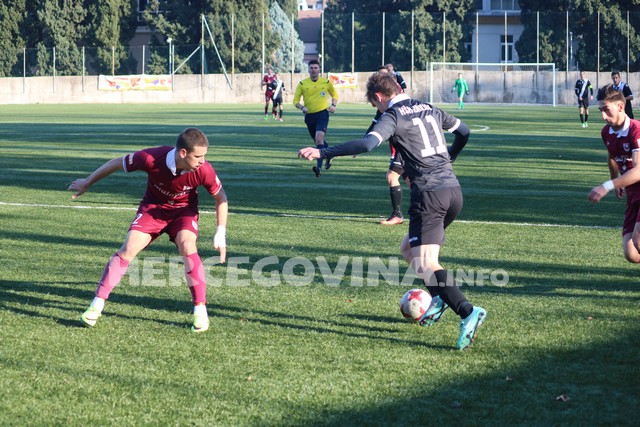 HŠK Zrinjski: Poraz juniora od FK Sarajevo 1:2
