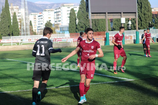 HŠK Zrinjski: Poraz juniora od FK Sarajevo 1:2