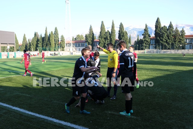 HŠK Zrinjski: Poraz juniora od FK Sarajevo 1:2