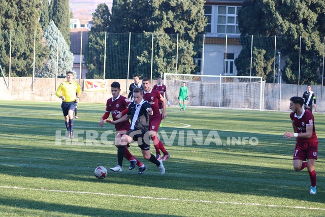 HŠK Zrinjski: Poraz juniora od FK Sarajevo 1:2
