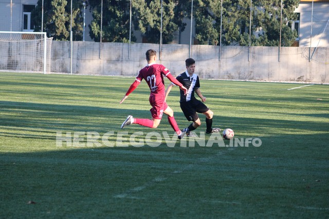 HŠK Zrinjski: Poraz juniora od FK Sarajevo 1:2