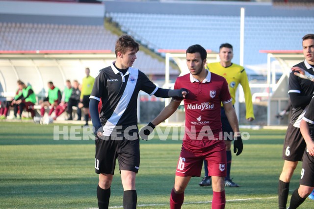 HŠK Zrinjski: Poraz juniora od FK Sarajevo 1:2