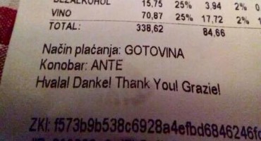 Kad u Dalmaciji plaćate gotovinom