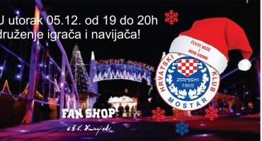HŠK Zrinjski: Druženje igrača i navijača na Adventu