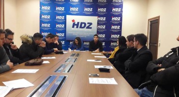 Predsjednik Mladeži HDZ BiH prisustvovao sjednici Županijskog odbora Mladeži HDZ BiH HNŽ-a