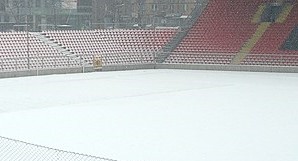 Stadion HŠK Zrinjski, NK Čelik, snijeg