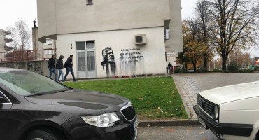Čapljina, mural, Slobodan Praljak