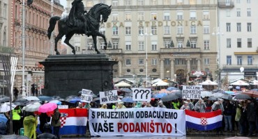 prosvjed, Zagreb