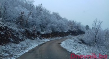 Široki Brijeg, snijeg, kiša, snijeg, stanje na prometnicama, stanje na cestama, stanje na putevima