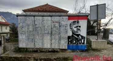  Grafit generala Praljaka u Širokom Brijegu