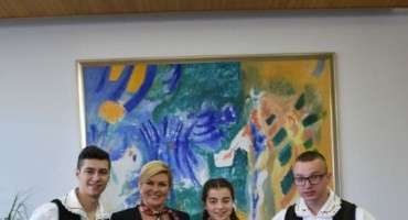 Zagreb, advent, Kolinda Grabar Kitarović