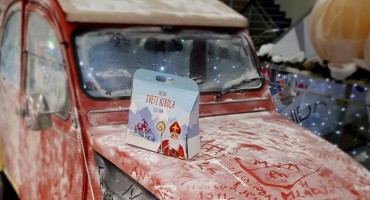 Mostar: Sveti Nikola dolazi u Piramida shopping centar