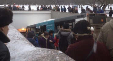 moskva, Udar autobusa u pješake 