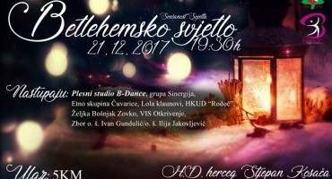 Tradicionalna manifestacija „Betlehemsko svjetlo“ i ove godine u Mostaru