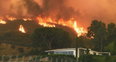 Bel Air, Los Angeles, požar
