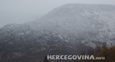 Snijeg zabijelio sjeverni i zapadni dio općine Mostar